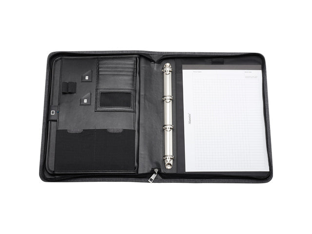 Conferentiekaart Alassio LAZIO. Grijs polyester.