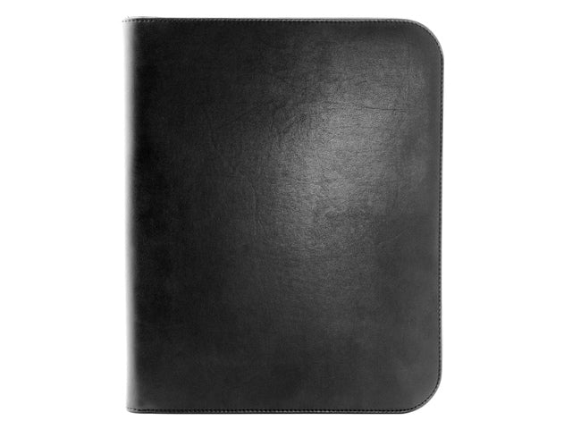 Kunstlederen Schreibkarte Alassio VERNAZZA A4 schwarz