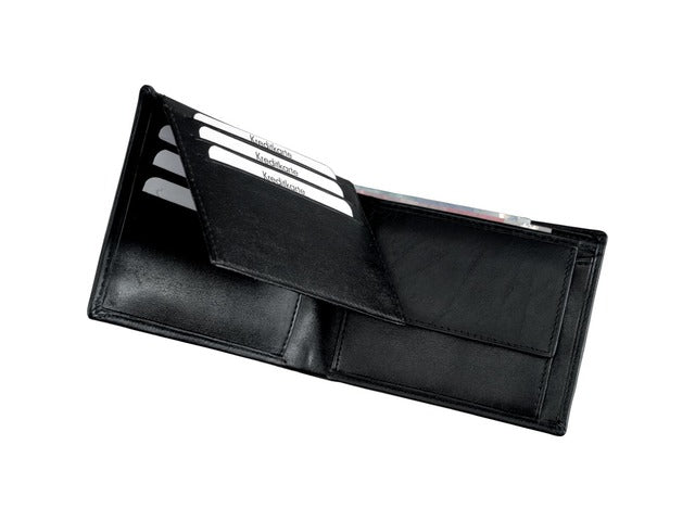 Portefeuille Alassio zwart nappaleer.