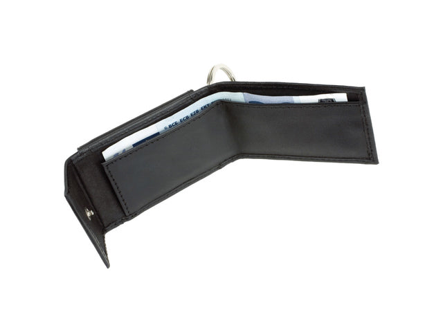 Sleuteletui Alassio zwart leer