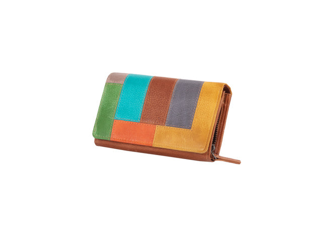 Portefeuille Mika multicolor dame 15,5x10x4cm