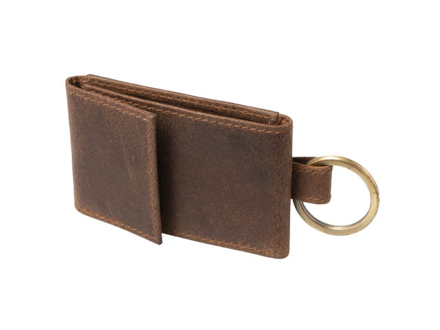 Sleuteletui Alassio 8,5x5cm Leer bruin