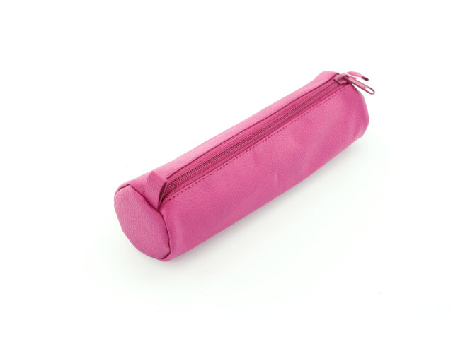 Pennenetui Alassio echt leer roze