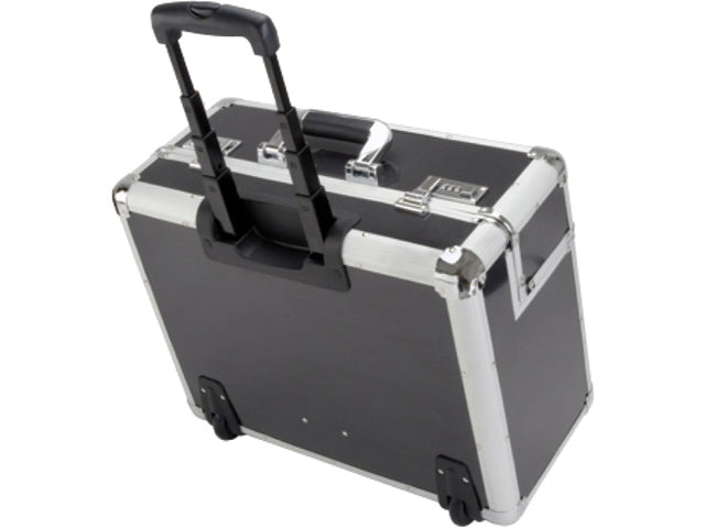 Pilotenkoffer Alumaxx C-2 Aluminium Silber-Carbon