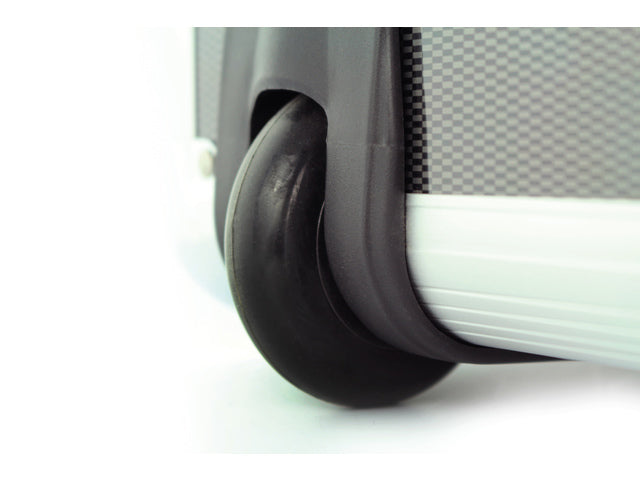 Pilotenkoffer Alumaxx C-2 Aluminium Silber-Carbon