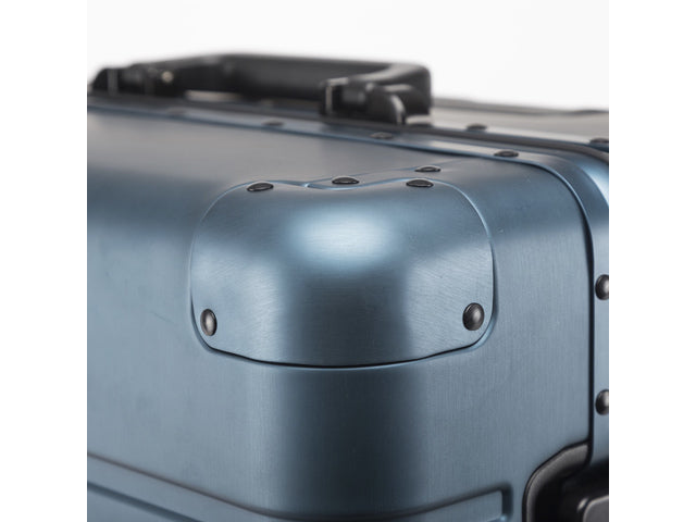 Koffer Alumaxx GRAVITY 55x37x20cm Blau Aluminium 4 Wielen