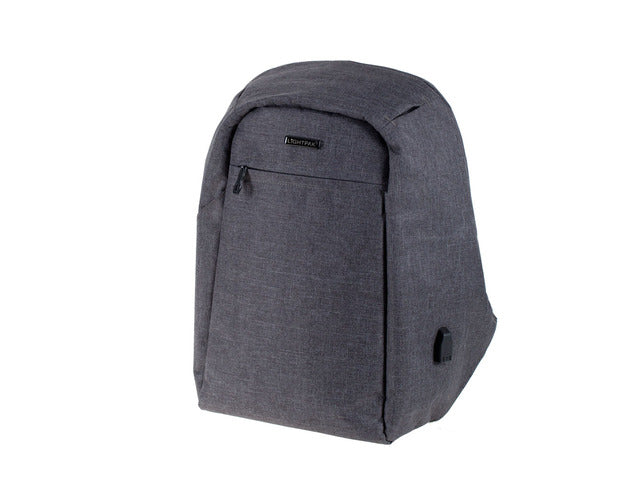 Rugzak Lightpak SAFEBAG grijs polyester