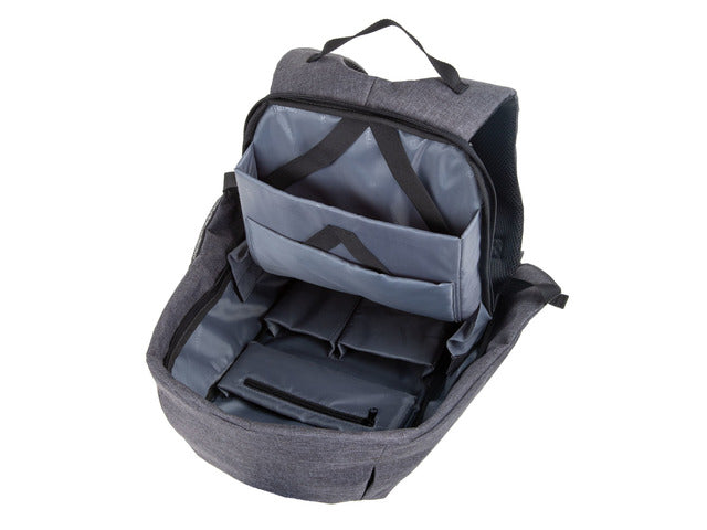 Rugzak Lightpak SAFEBAG grijs polyester