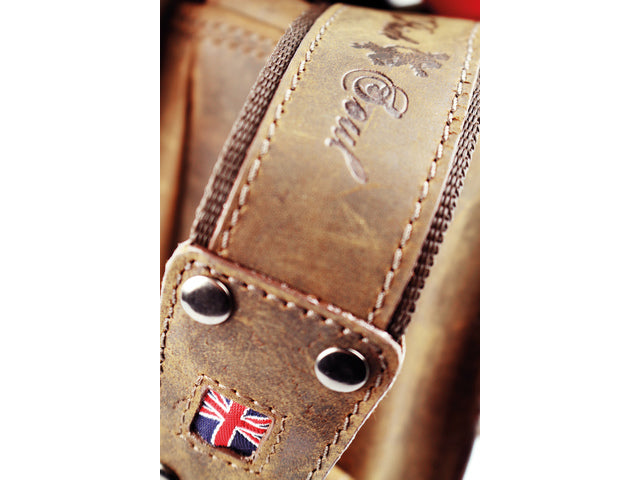 Laptop rugzak Pride and Soul JESTER. Bruin leer.