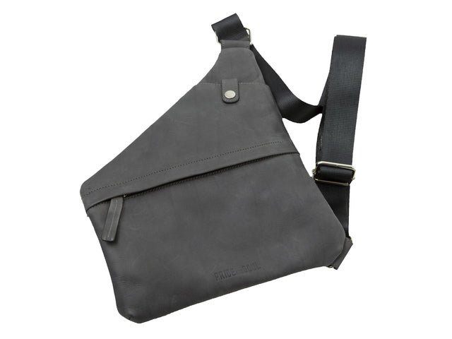 Schoudertas Pride and Soul. CROSS grijs leer