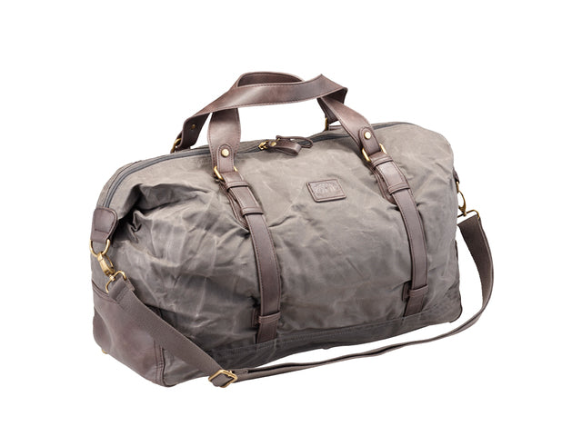 Weekendtas Pride and Soul TONIGHT. Grijs/bruin kunstleer.