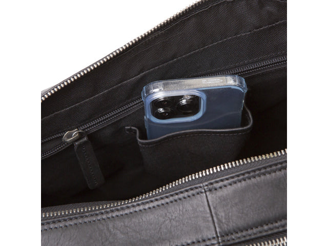 Aktetas Pride and Soul NOMAD.zwart leer