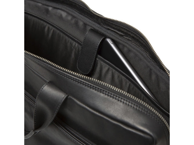 Aktetas Pride and Soul MOVER zwart leer