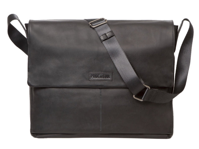 Aktetas Pride and Soul URBAN zwart leer