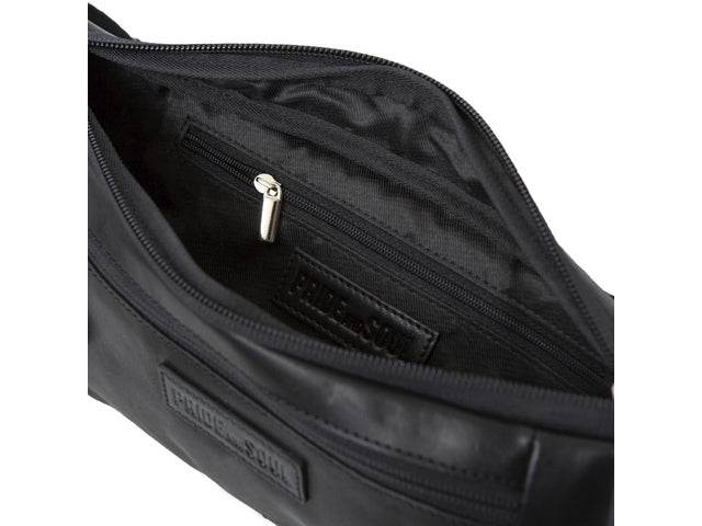 Heuptas Pride and Soul STREET zwart leer.