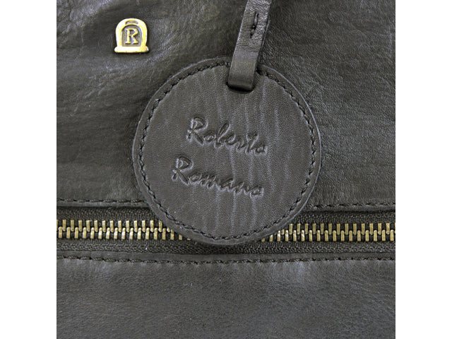 Heuptas Roberto Romana BOLOGNA zwart Echt leer, 29x12x5cm