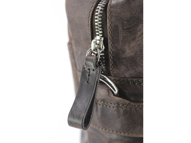 Laptop aktetas Roberto Romano TORINO bruin echt leer 31x42x12cm