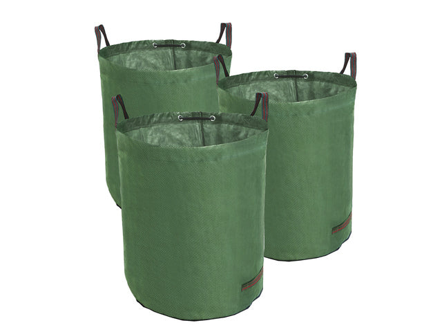 Tuinafvalzak TerCasa groen PP 272 liter 67x76 cm 3 stuks