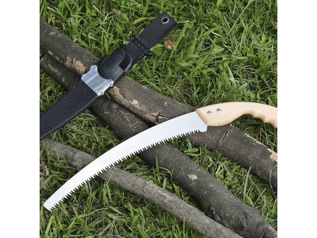 Tuinzaag TerCasa gebogen blad 33cm met kunststof houder