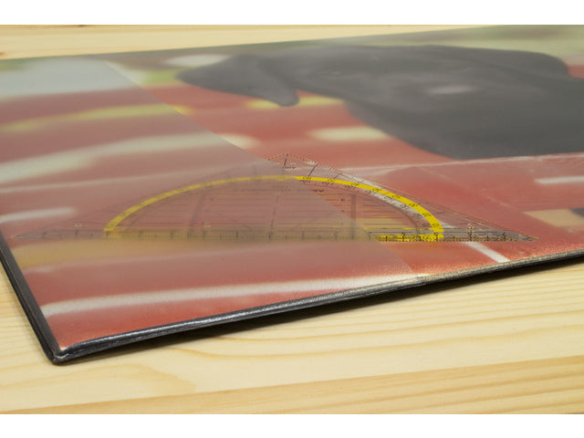 Bureauonderlegger Kangaro PP 38x58cm Dessin Labrador Schwarz