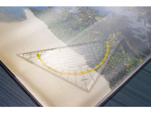 Bureauonderlegger Kangaro PP 38x58cm dessin streng