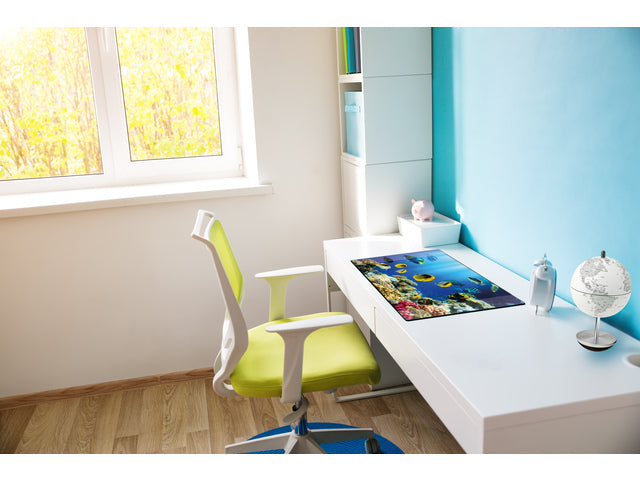 Schreibtischuntersetzer Kangaro PP 38x58cm Aquarium-Design