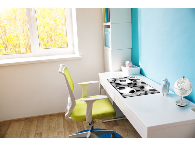 Bureauonderlegger Kangaro PP 38x58cm Dessin Voetballen