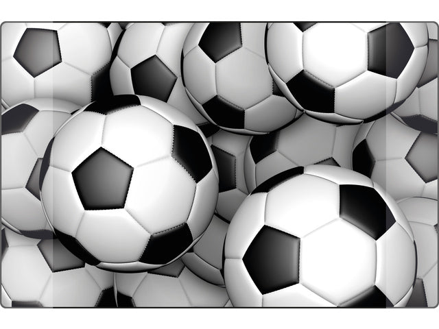 Bureauonderlegger Kangaro PP 38x58cm Dessin Voetballen