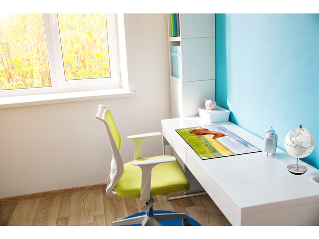 Bureauonderlegger Kangaro PP 38x58cm Pferd