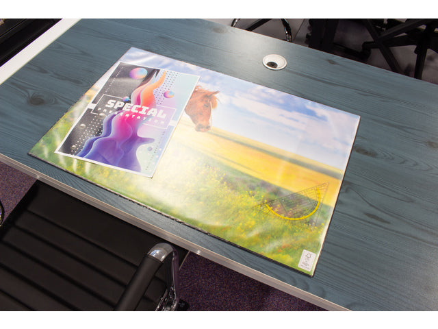 Bureauonderlegger Kangaro PP 38x58cm Pferd