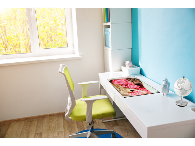 Bureauonderlegger Kangaro PP 38x58cm Kätzchen