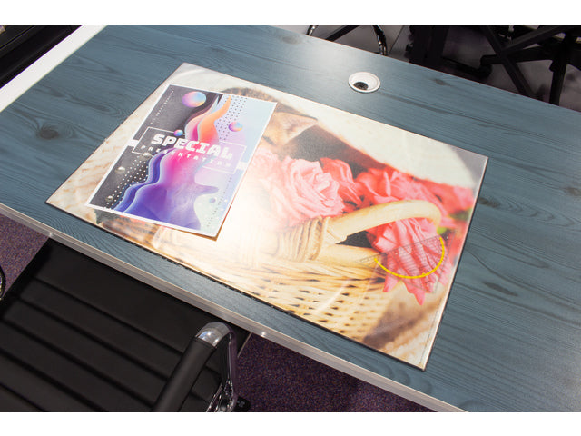 Bureauonderlegger Kangaro PP 38x58cm Kätzchen