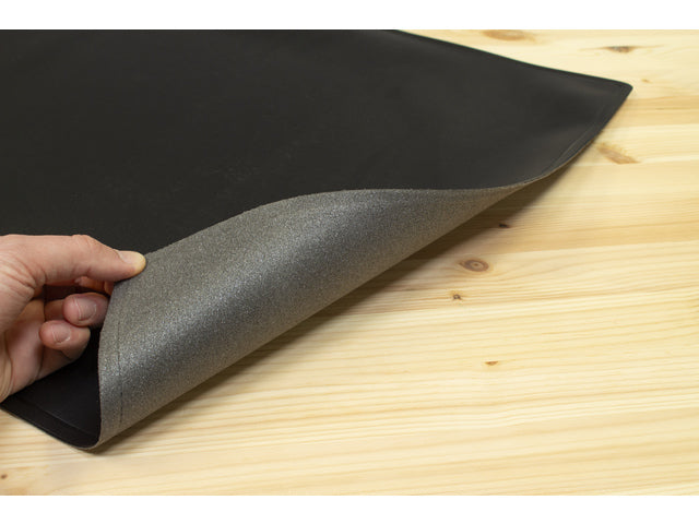 Bureauonderlegger Kangaro 63x50cm zwart zacht