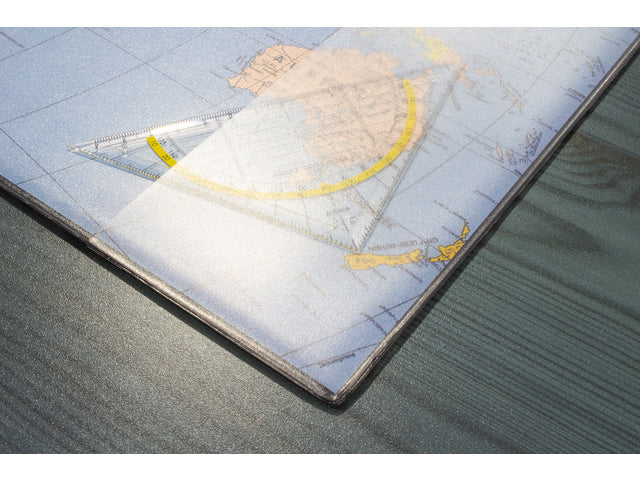 Schreibtischuntersetzer Kangaro 579x379mm mit Holzrahmen