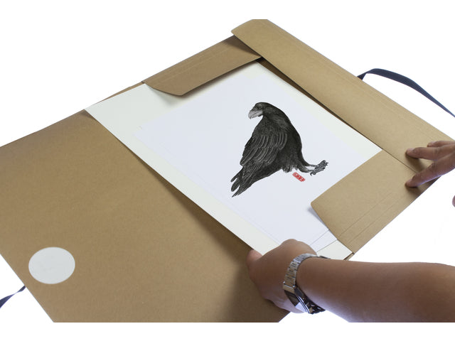 Tekenmap Kangaro A3 met lint