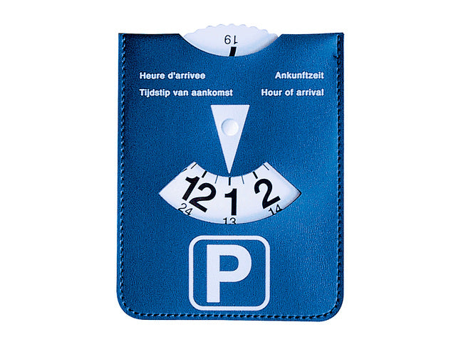 Känguru-Parkplatz mit blauem Kunstledergehäuse