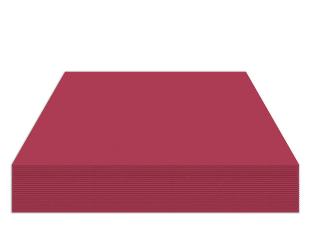 Fotokarton Kangaro 50x70cm 300gr zegelrood pak 25 vel