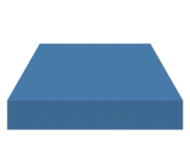 Fotokarton Kangaro 50x70cm 300gr mittelblau pak 25 vel