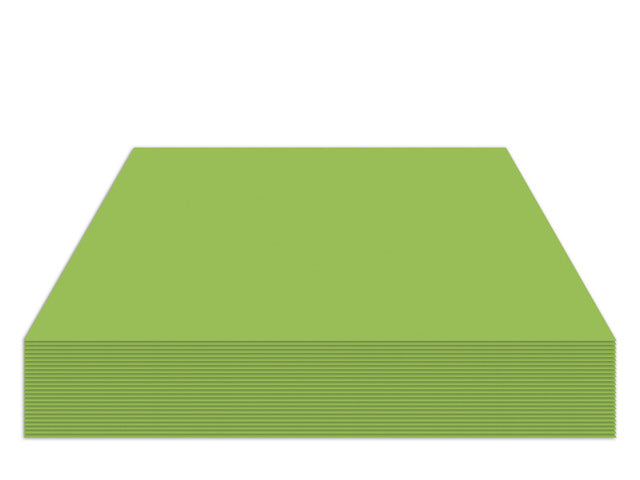 Fotokarton Kangaro 50x70cm 300gr appelgroen pak 25 vel