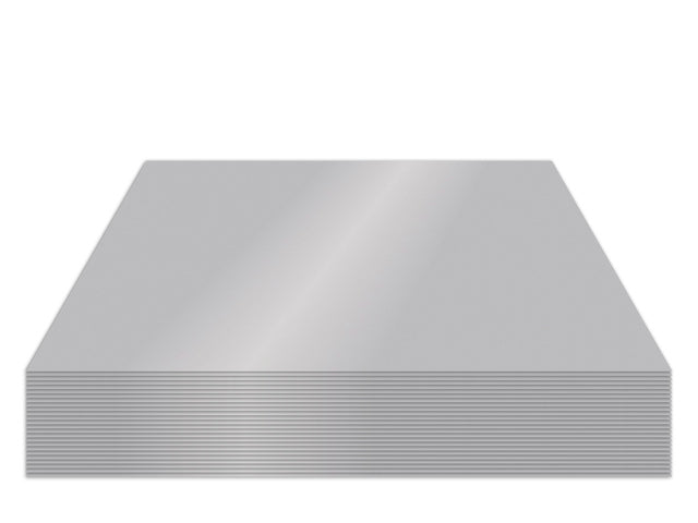 Fotokarton Kangaro 50x70cm 300gr Silber Pak 25 Vel