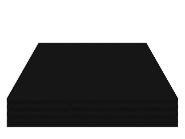 Fotokarton Kangaro 50x70cm 300gr schwarz pak 25 vel