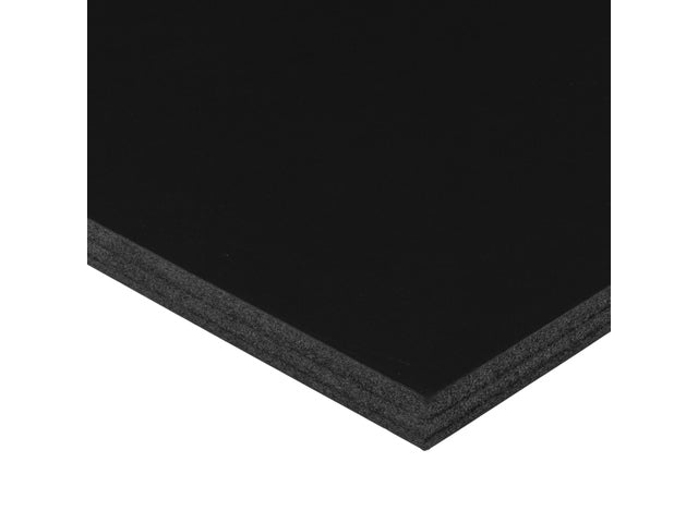 Foamboard Kangaro zwart 50x70 cm, 10 mm dik, 10 stuks 2 zijdig mat papier