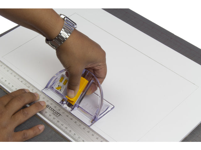 Foamboard Kangaro wit 70x100cm 5mm zelfklevend doos à 10 st