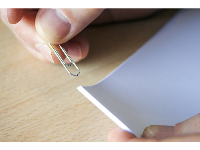 Büroklammer Kangaro 25 mm, rund, je 100 Stück, verzinkt