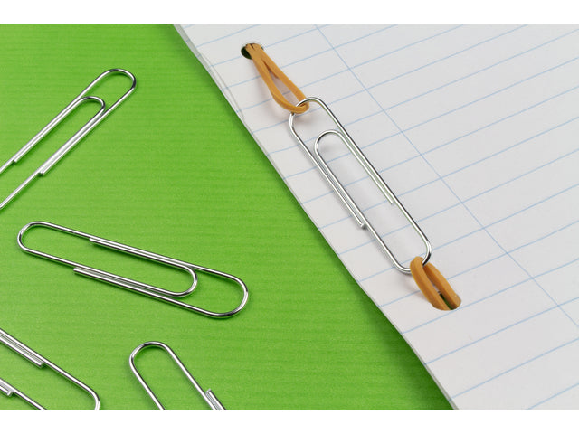 Paperclip Kangaro 50 mm, rond, kunststof doosje à 40 stuks, verzinkt