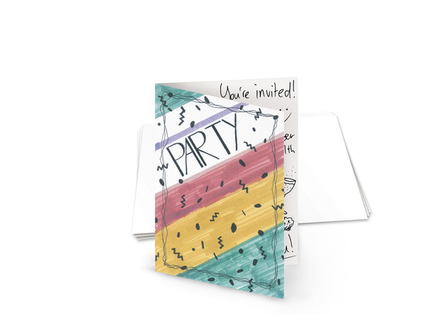 Doppelte Kangaro-Karte, 105 x 150 mm, 300 g, mit 25 Stück