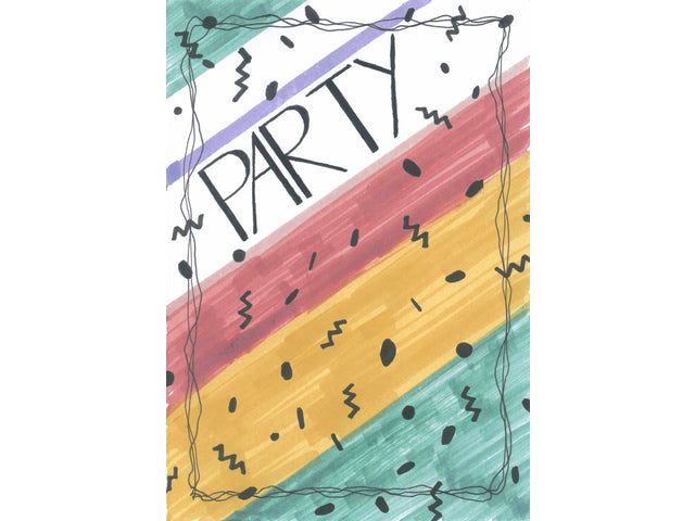 Doppelte Kangaro-Karte, 105 x 150 mm, 300 g, mit 25 Stück