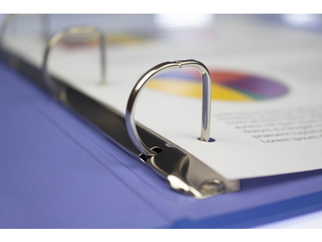 Kangaro ECO presentatieringband FSC A4 blauw D-40mm mechaniek