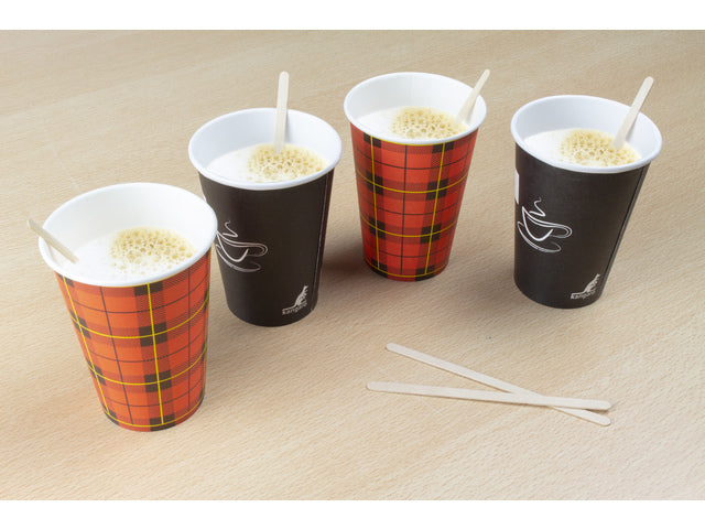 Hergestellt aus Kangaro, 1000 Stück, 110 x 5 x 1,5 mm, biologisch abbaubar