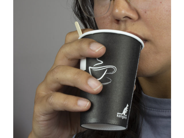 Hergestellt aus Kangaro, 1000 Stück, 110 x 5 x 1,5 mm, biologisch abbaubar